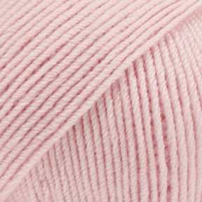 Baby Merino Uni - 54 Pudderrosa - HobbyHimmelen