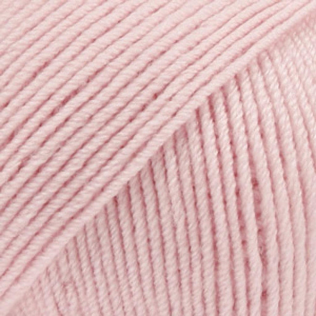 Baby Merino Uni - 54 Pudderrosa - HobbyHimmelen