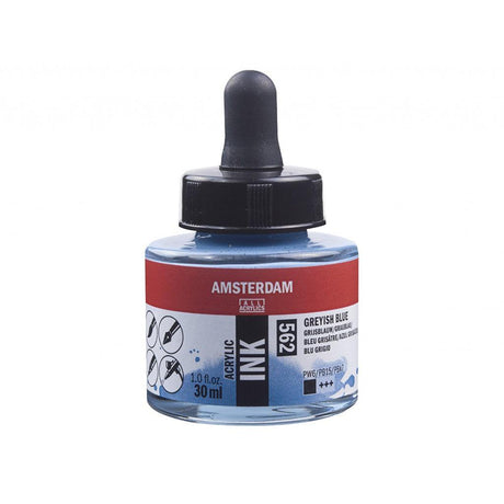 Amsterdam Ink 30ml - 562 Greyish Blue - HobbyHimmelen