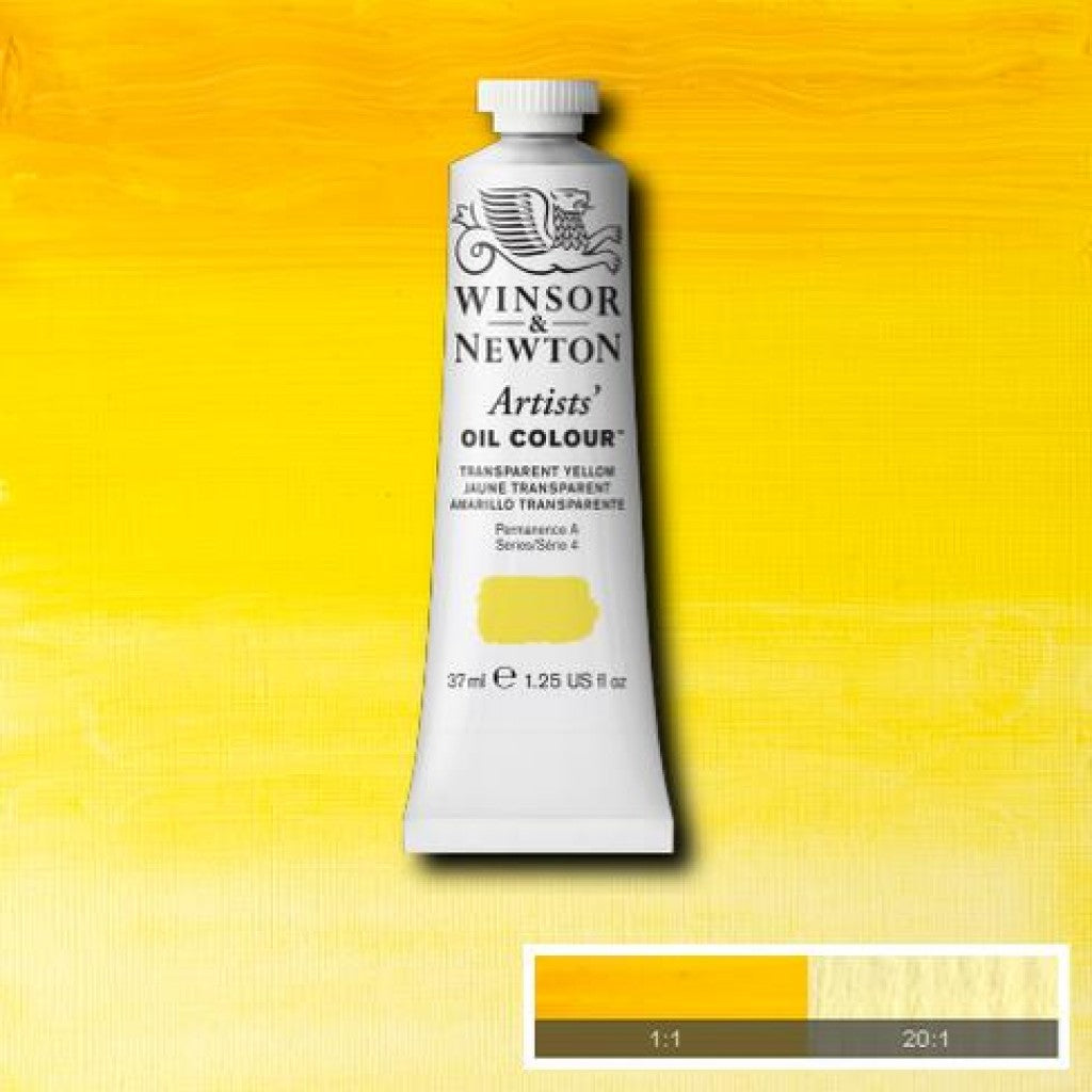 W&N - Artists Oil 37ml - 653 Transparent Yellow