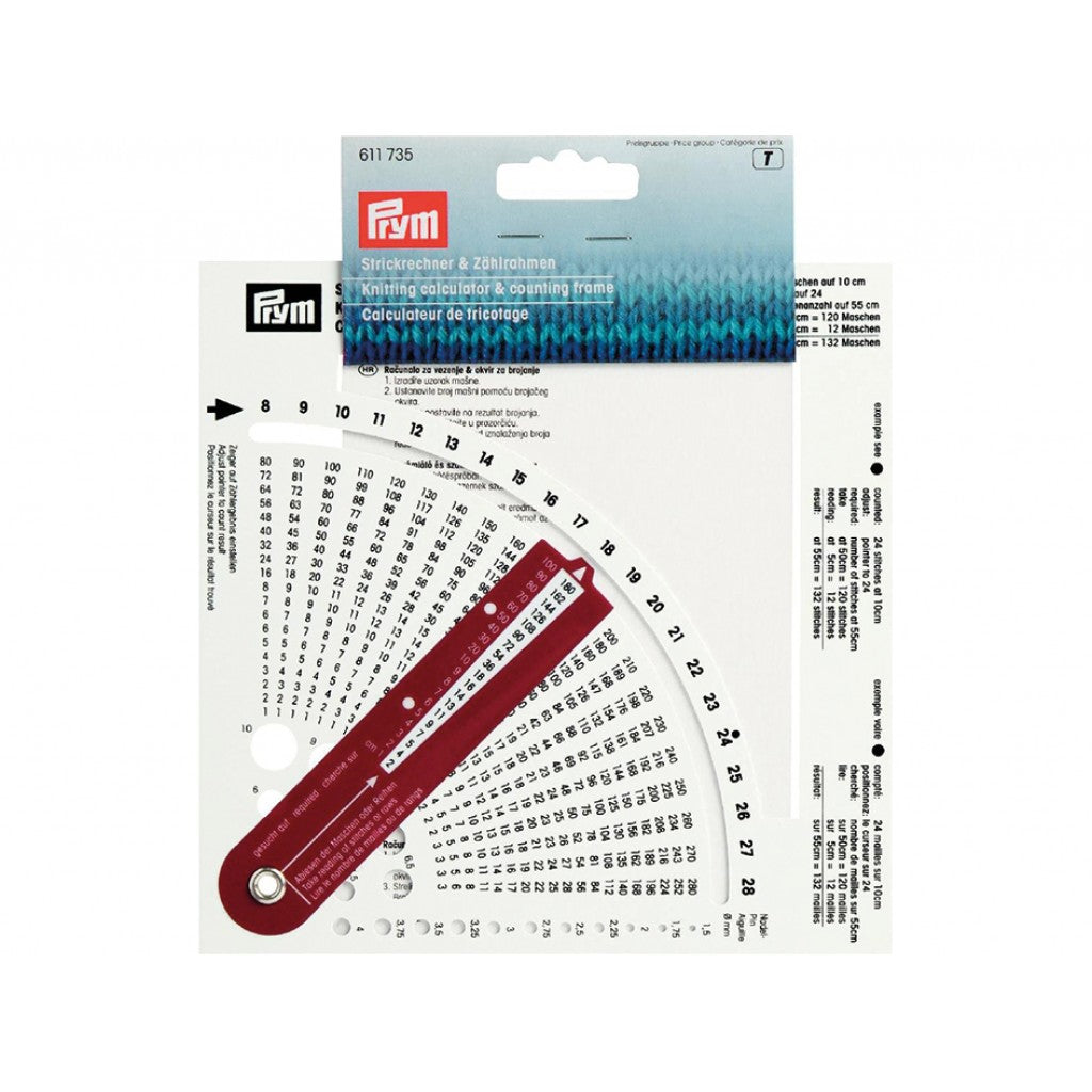 Strikkekalkulator & Telleramme