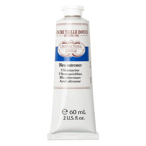 Charbonnel - Etching Ink 60ml - Ultramarine Blue - HobbyHimmelen