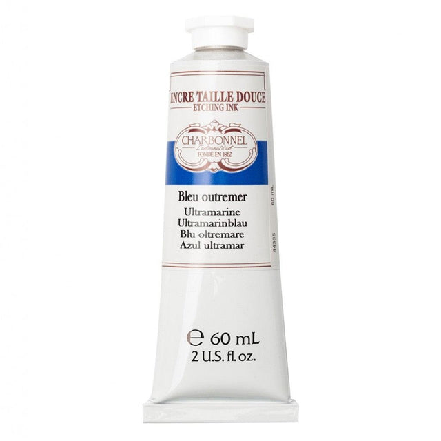 Charbonnel - Etching Ink 60ml - Ultramarine Blue - HobbyHimmelen