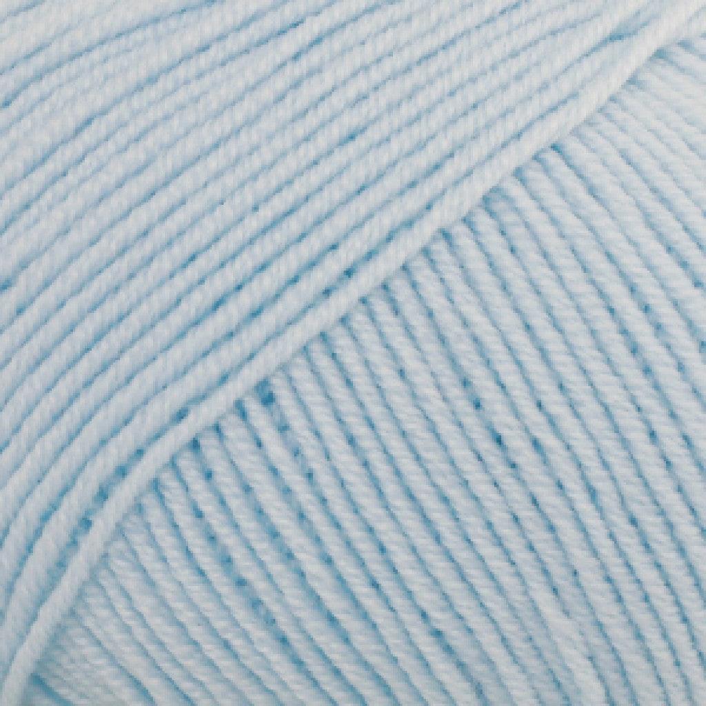 Baby Merino Uni - 11 Isblå - HobbyHimmelen