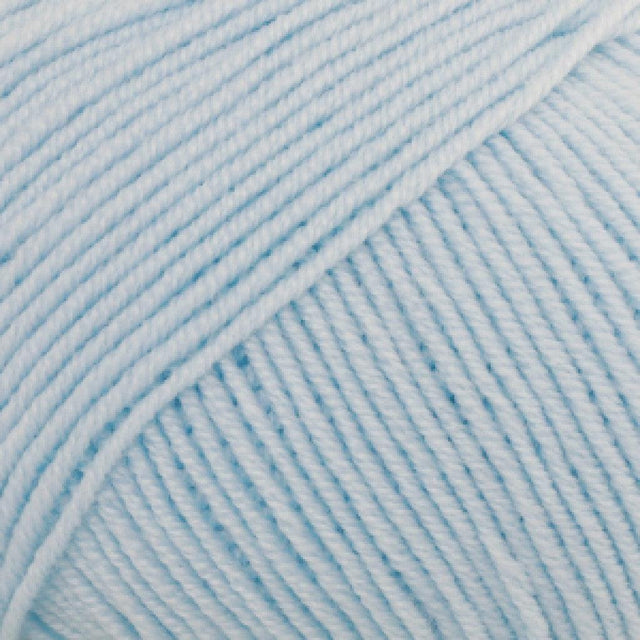 Baby Merino Uni - 11 Isblå - HobbyHimmelen