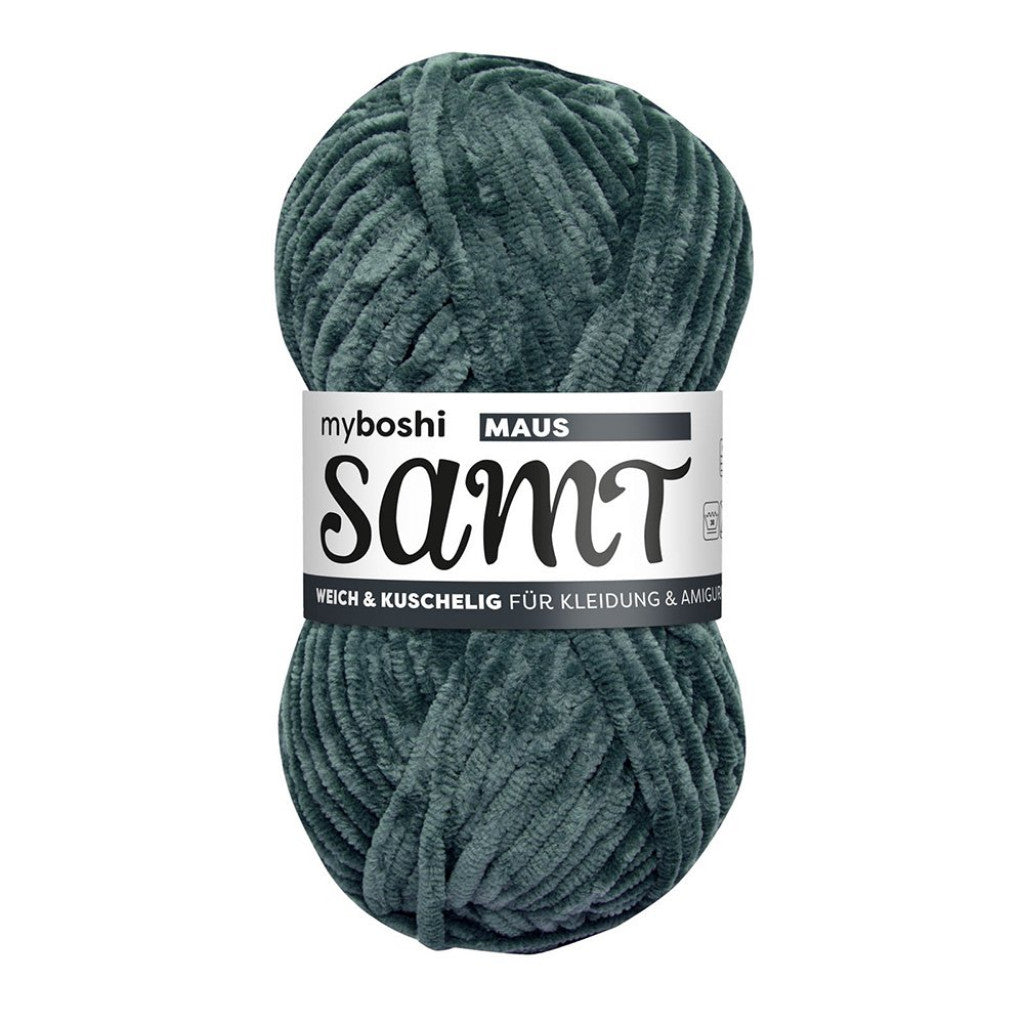 Myboshi Samt Chenillegarn 100m - 862 Mouse