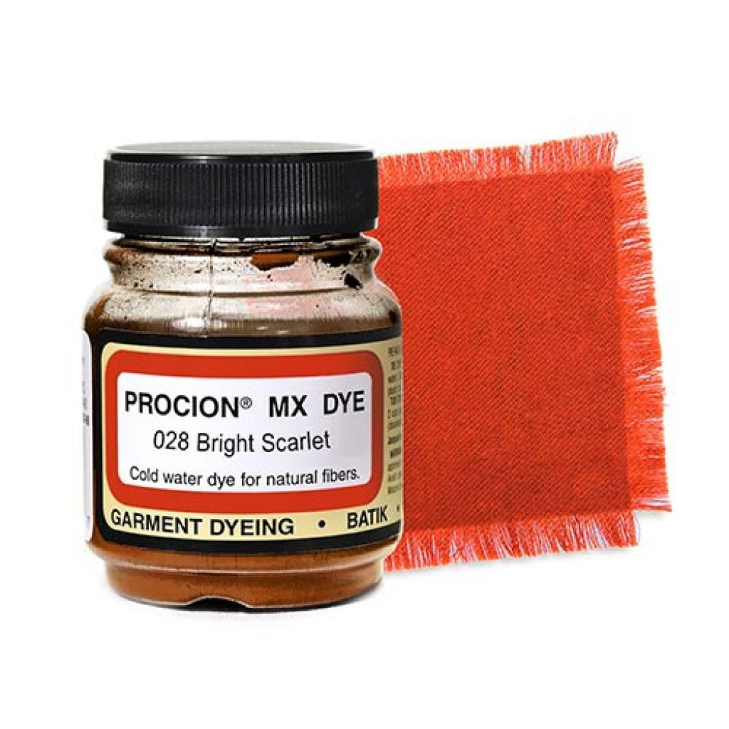 Stoffarge, Procion MX Dye 19g - 028 Bright Scarlet