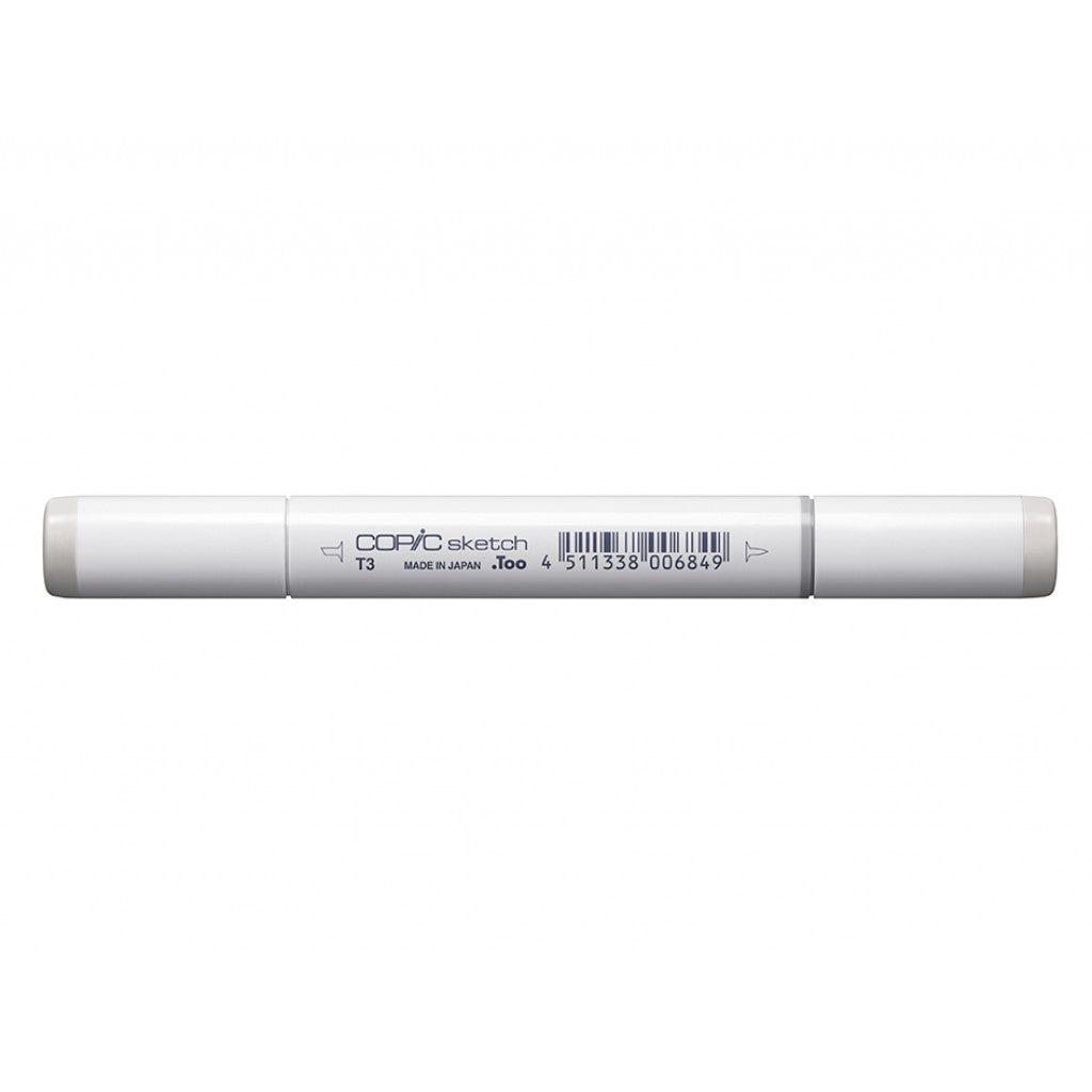 Copic Marker Sketch - T3 Toner Gray No.3