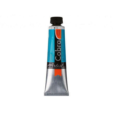 Cobra Artist 40ml - 522 Turquoise blue - HobbyHimmelen