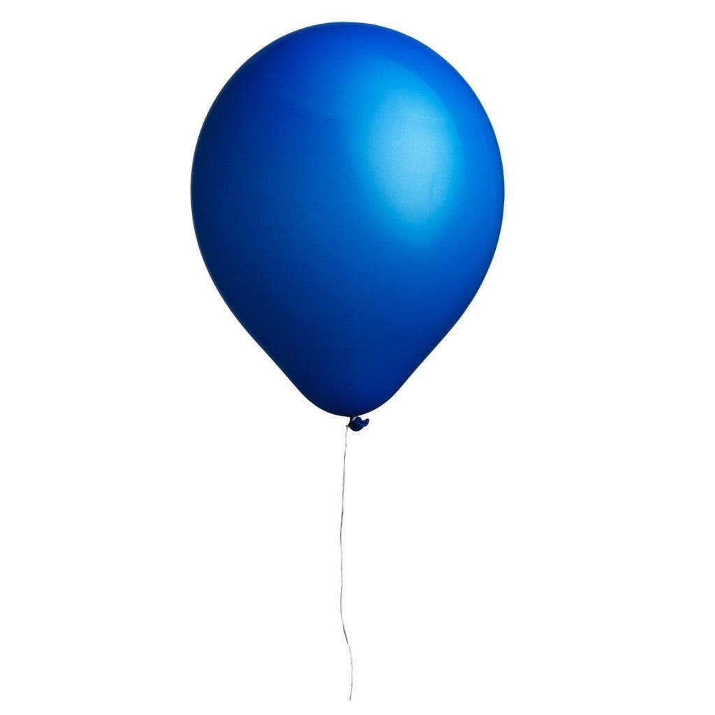 Ballonger 26cm, 12 stk - Klar Blå - HobbyHimmelen