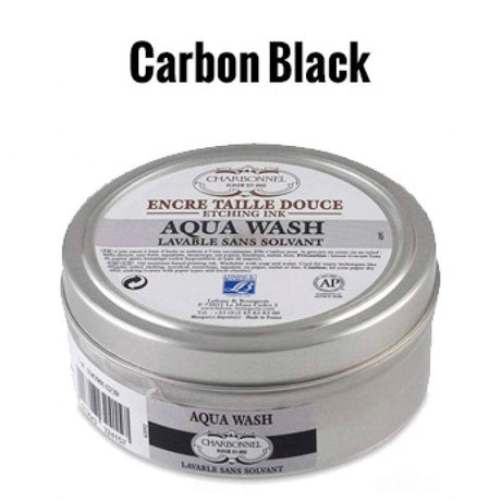 Charbonnel Aquawash trykkfarge - Carbone black (# 291) -  150ml - HobbyHimmelen