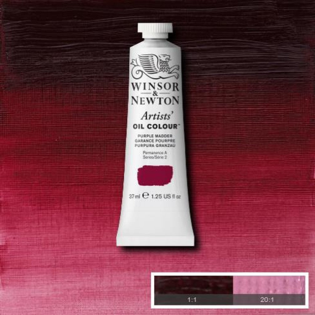W&N - Artists Oil 37ml - 543 Purple Madder