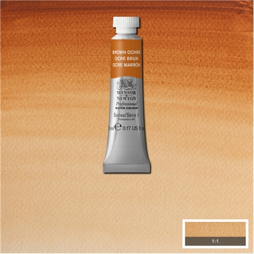 W&N - Artists Water Colour 5ml - 059 Brown Ochre