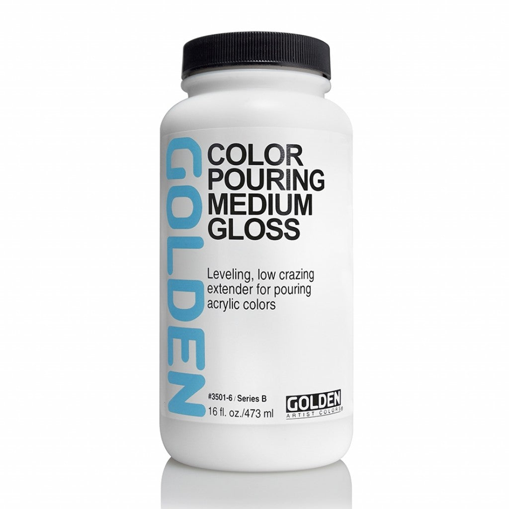 Golden - Medium 473ml - 3501-6 Color Pouring Medium Gloss