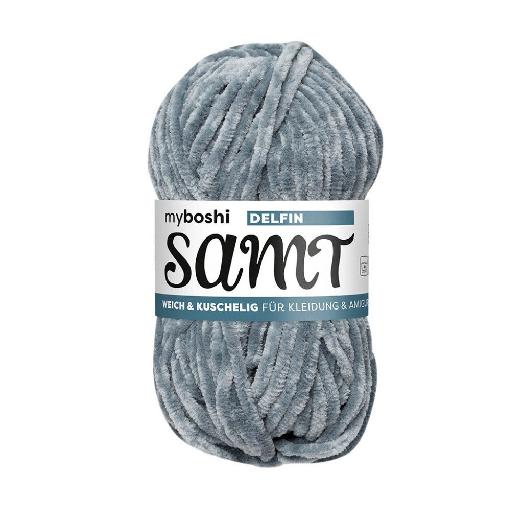 Myboshi Samt Chenillegarn 100m - 894 Dolphin