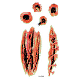 Tattoo Stickers Halloween Sår