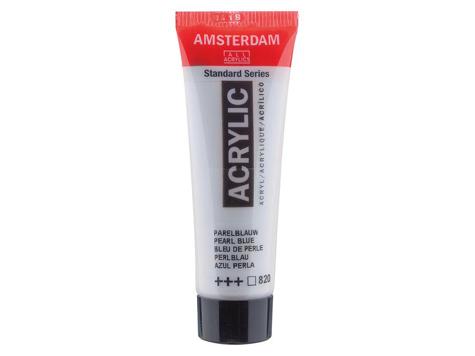 Amsterdam Standard 20ml - 820 Pearl Blue - HobbyHimmelen