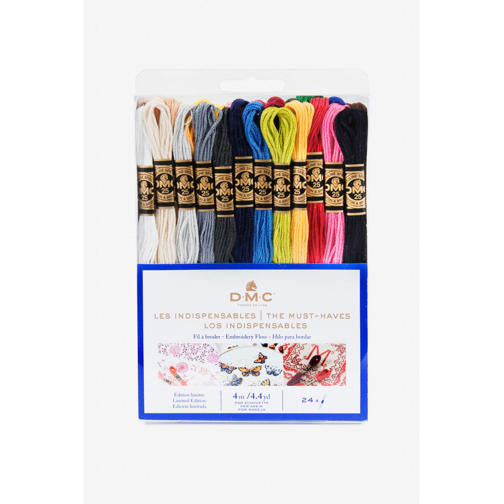 DMC Mouliné Assortment, 24stk - Must Haves