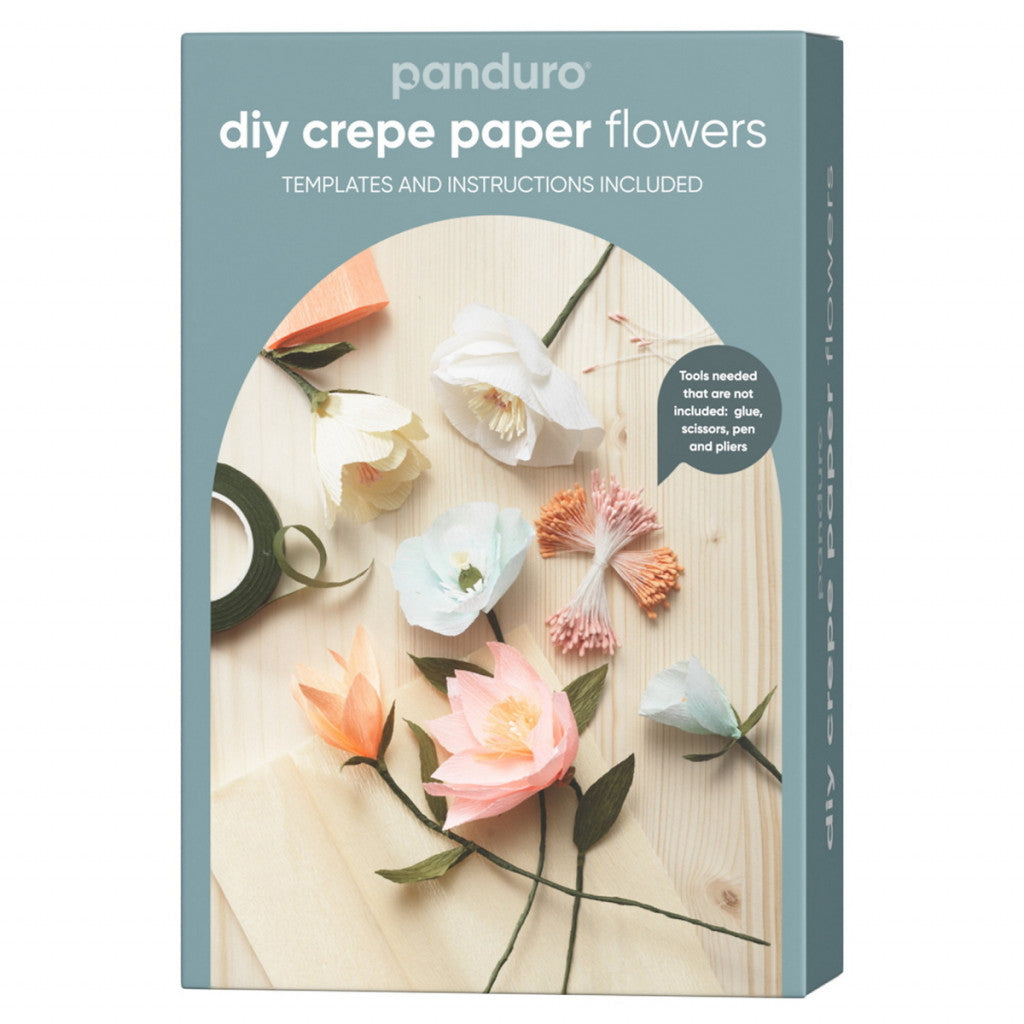 Diy-Kit Krepp Blomster
