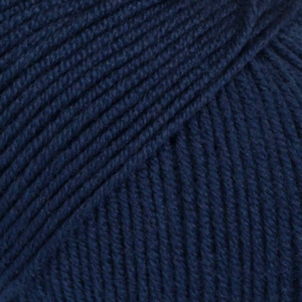 Baby Merino Uni - 13 Marine - HobbyHimmelen