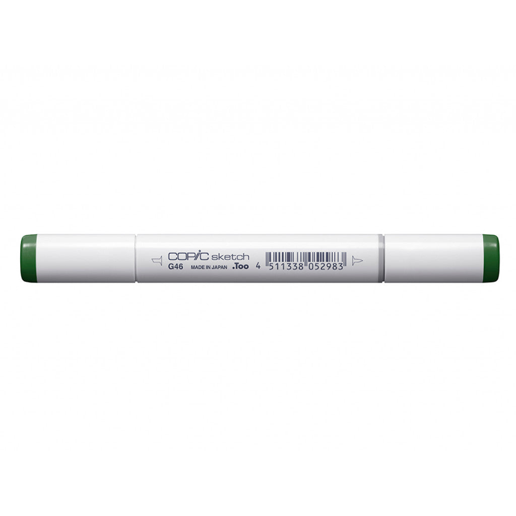 Copic Marker Sketch - G46 Mistletoe