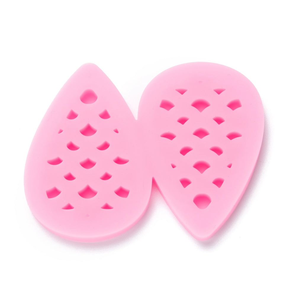 Silikonform 49x34mm - Anheng Dråpe Havfrue