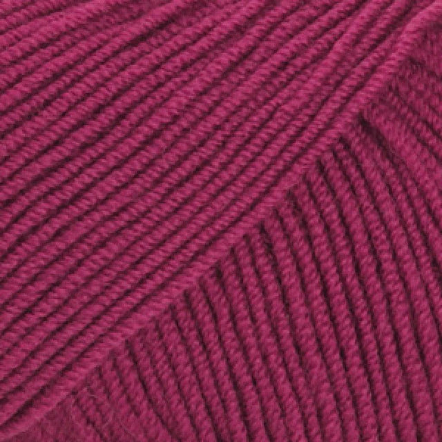 Baby Merino Uni - 41 Plomme - HobbyHimmelen