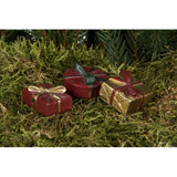 Julegave, Poly, 4cm - 1stk Assortert Design