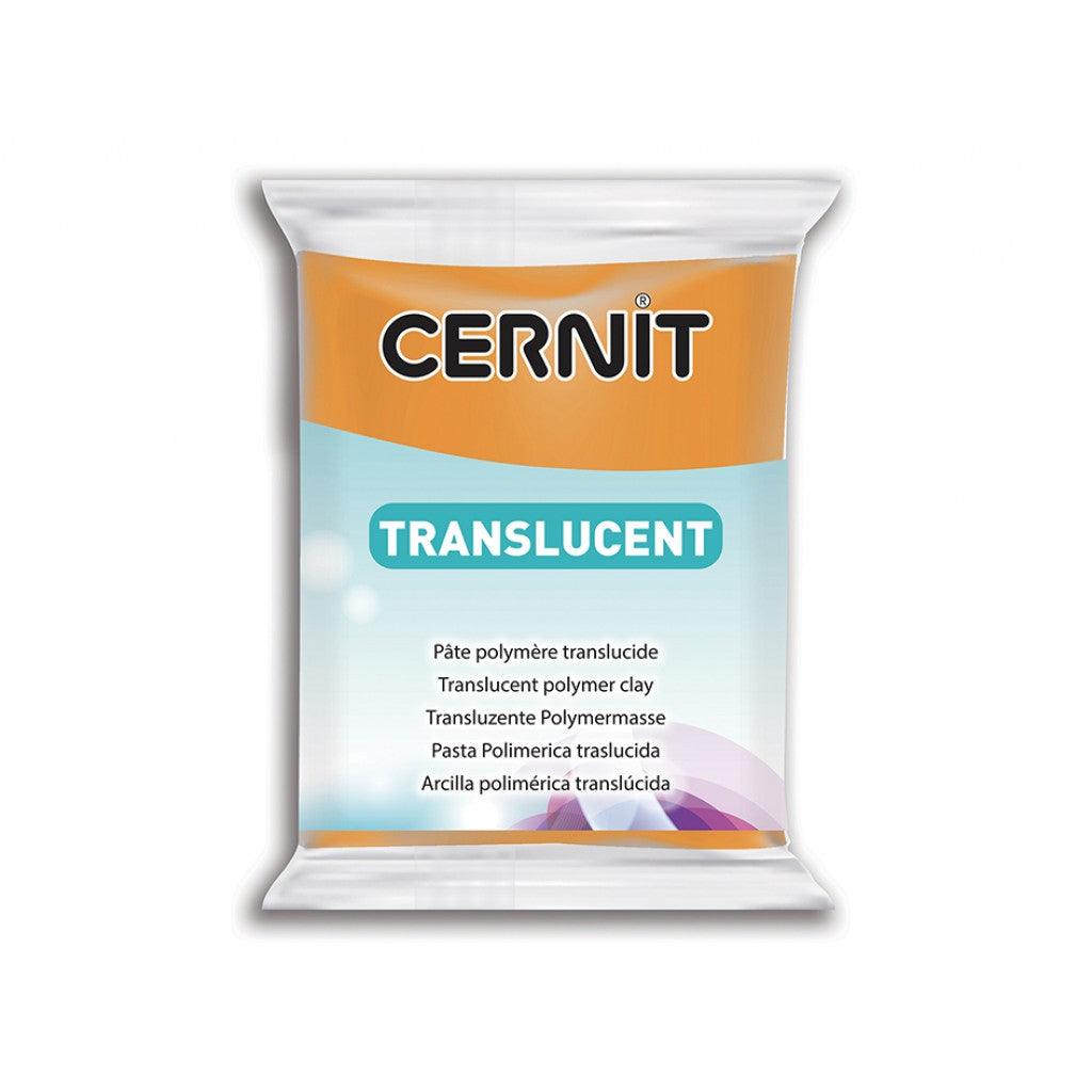 Cernit Translucent 56g - 752 Orange - HobbyHimmelen