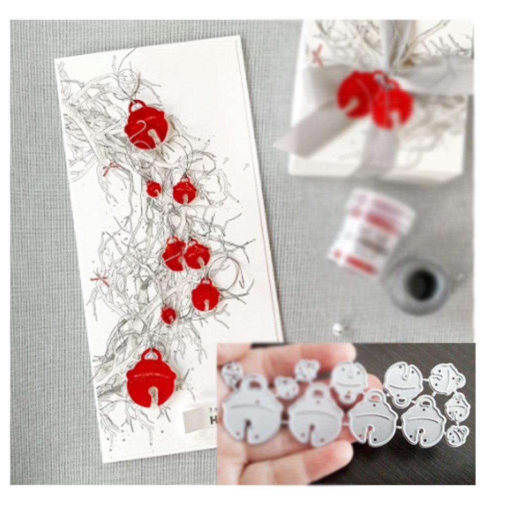 #1 Dies 11x4cm - Bjeller (12 Dies)