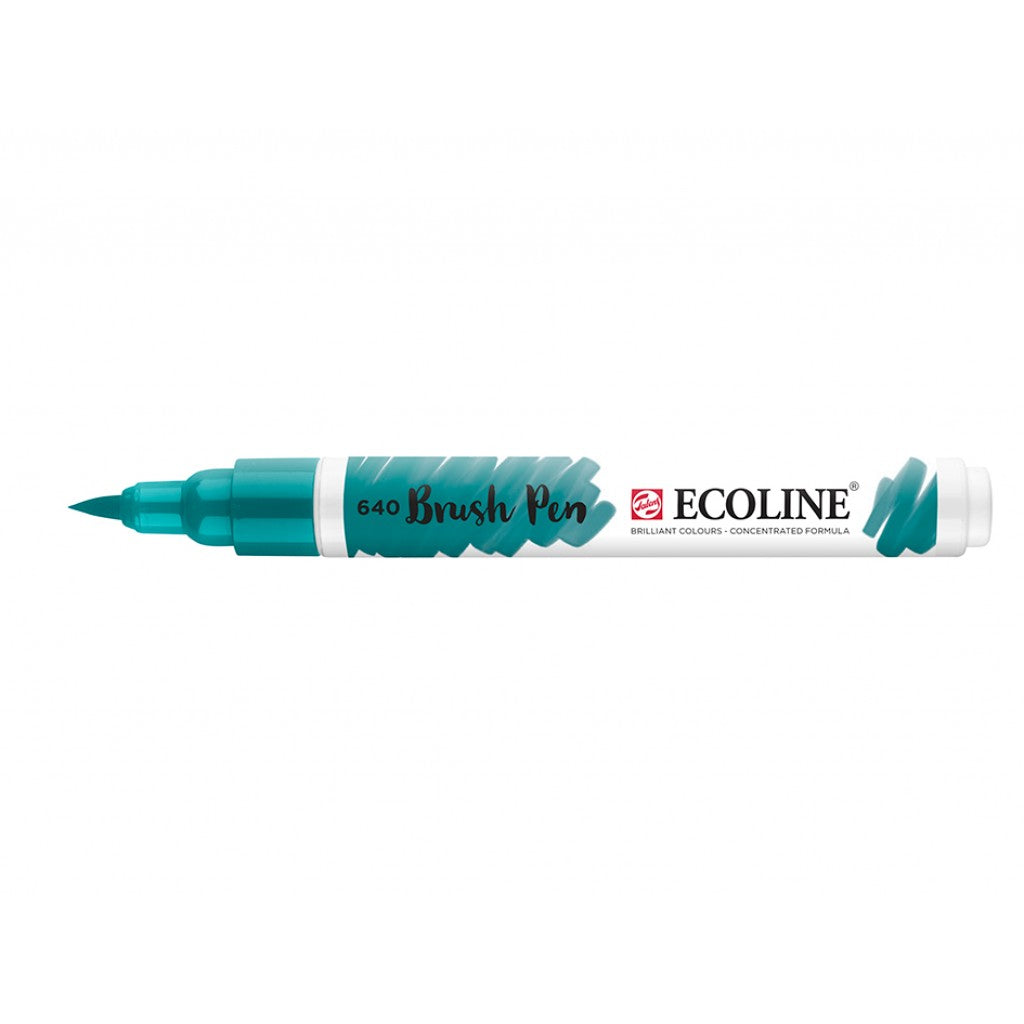 Talens Ecoline Brush Pen - 640 Bluish Green