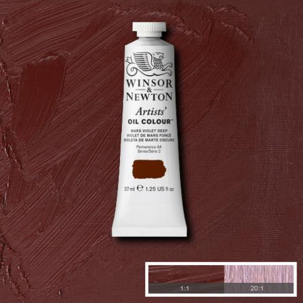 W&N - Artists Oil 37ml - 395 Mars Violet Deep
