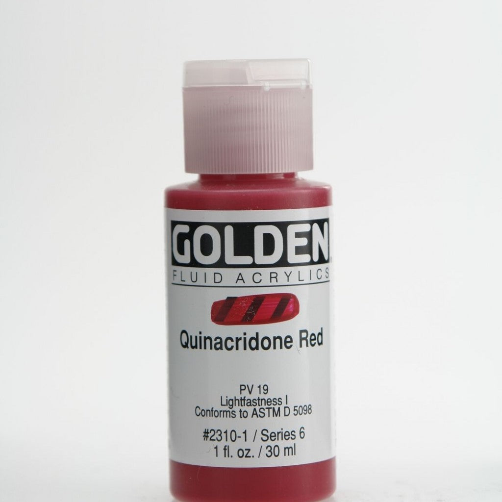Golden - Fluid 30ml - 2310-1 Quinacridone Red