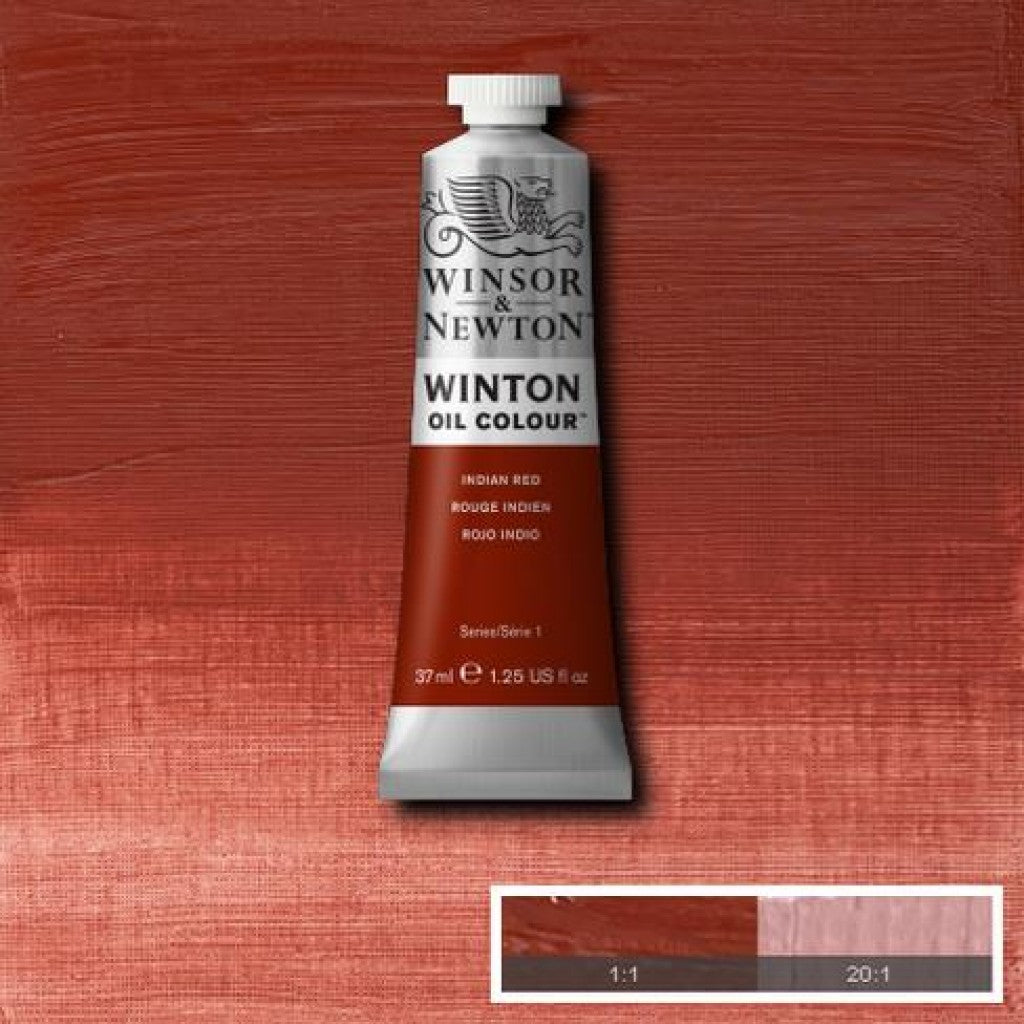 W&N - Winton Oil 37ml - 317 Indian Red