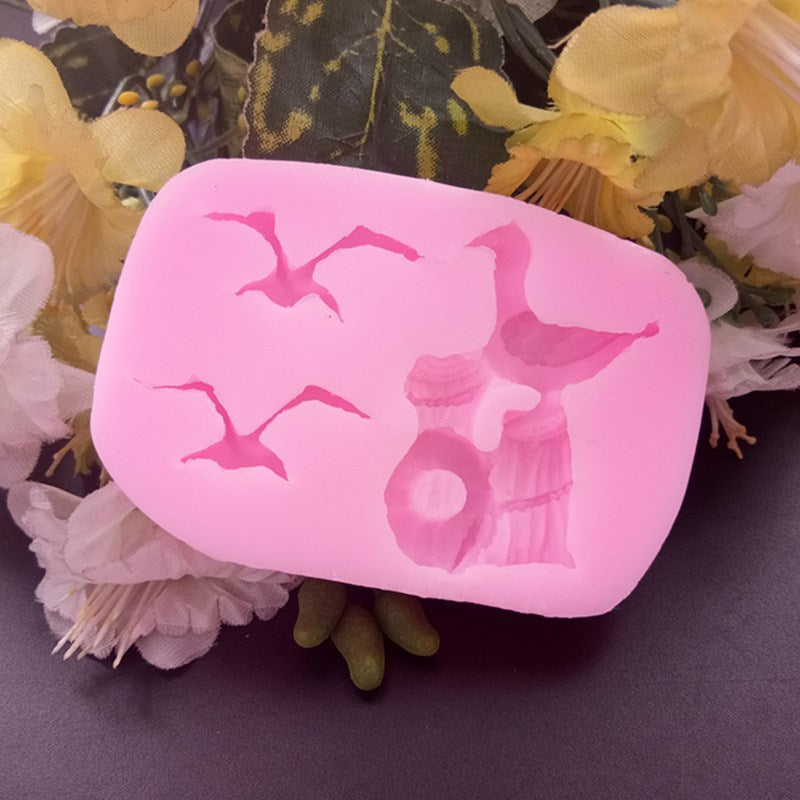 Silikonform 79x55x15mm - Måger