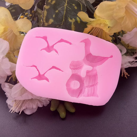 Silikonform 79x55x15mm - Måger