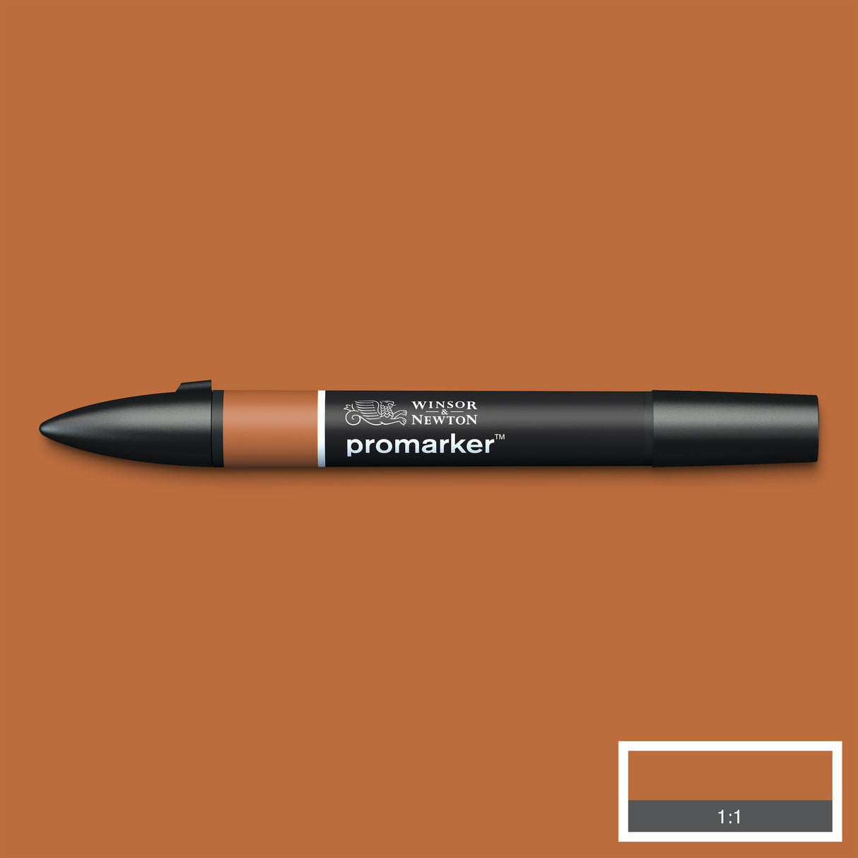 W&N - Promarker - O345 Saddle Brown