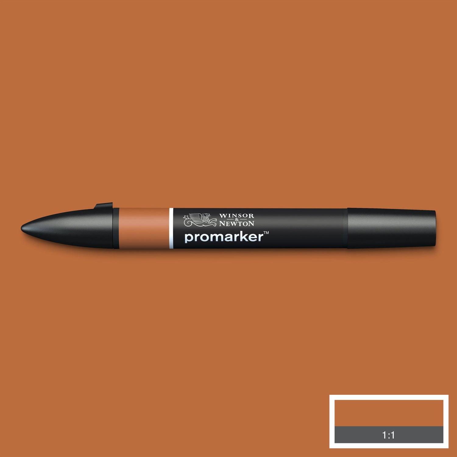 W&N - Promarker - O345 Saddle Brown