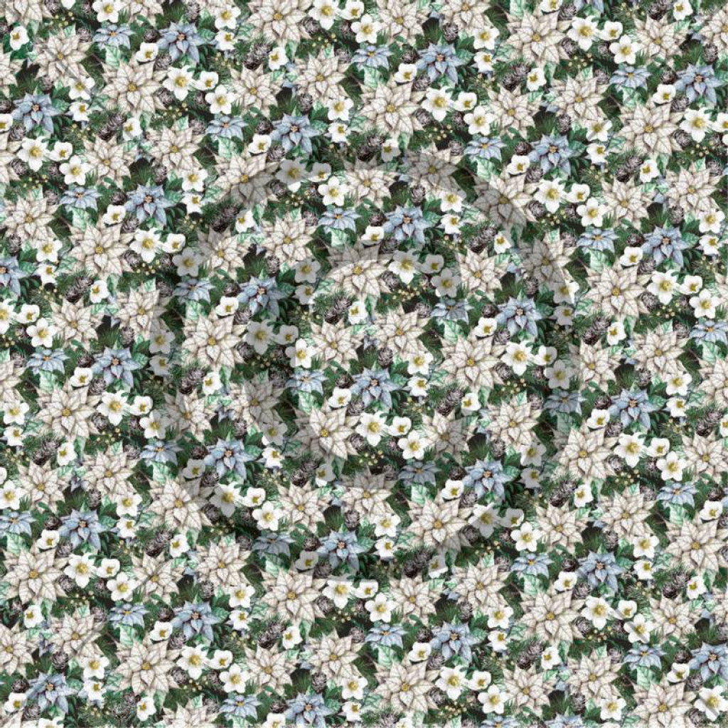 Papirdesign Mønsterpapir 12"x12" - Julestjerner 1