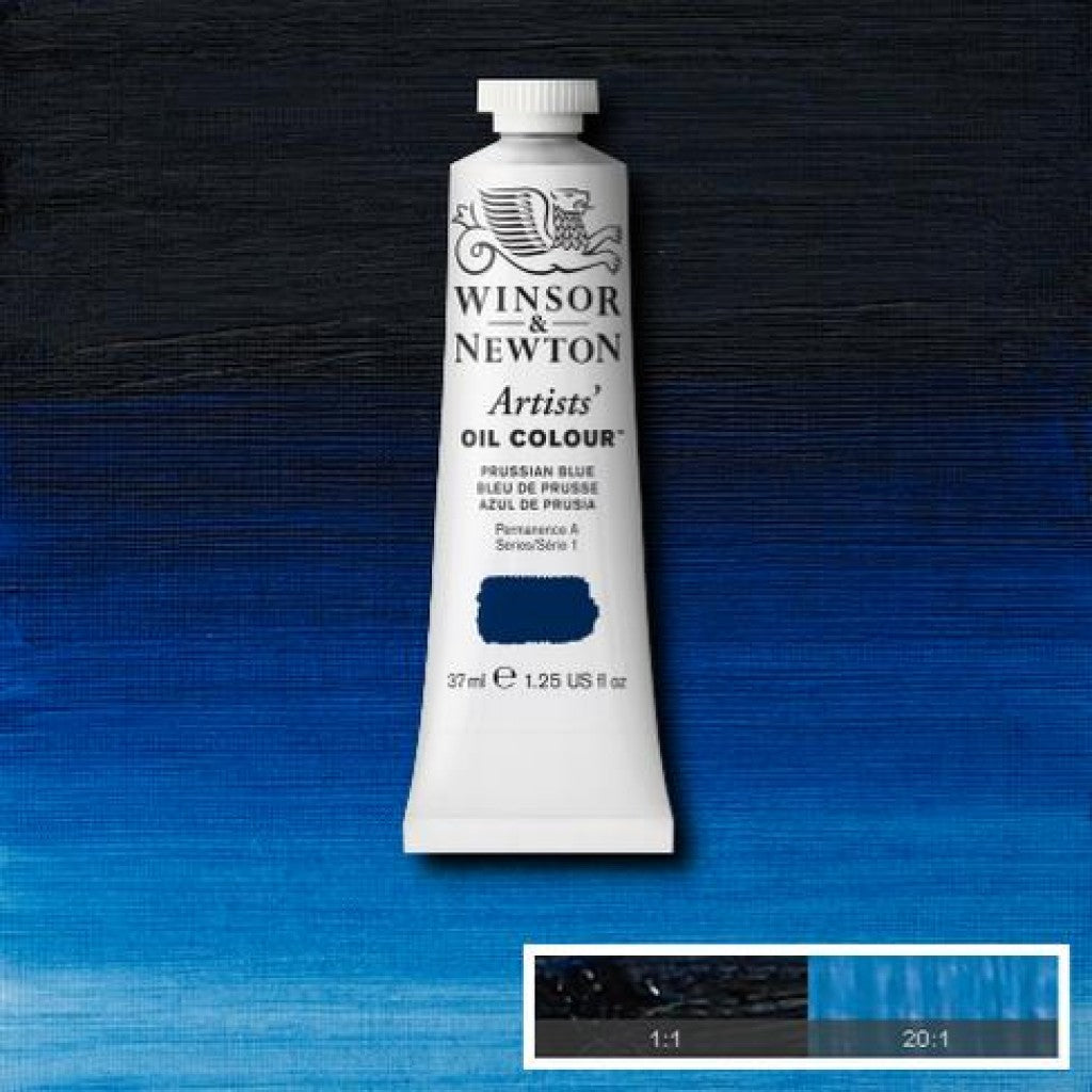 W&N - Artists Oil 37ml - 538 Prussian Blue