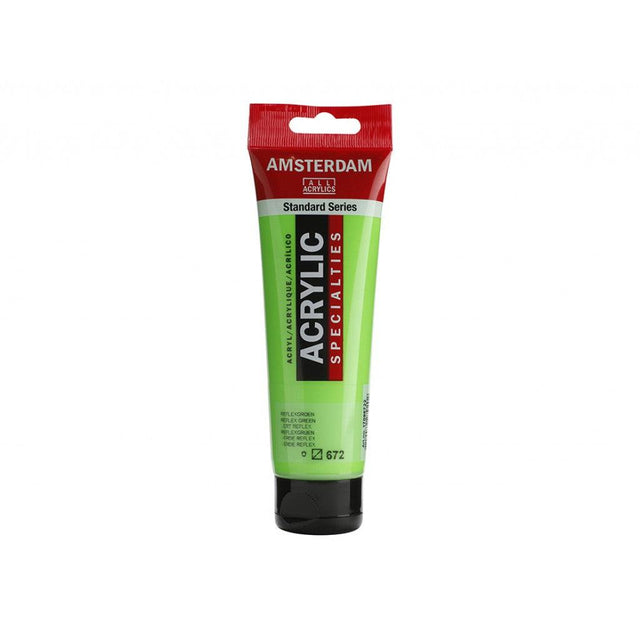 Amsterdam Standard 120ml - 672 Reflex Green - HobbyHimmelen