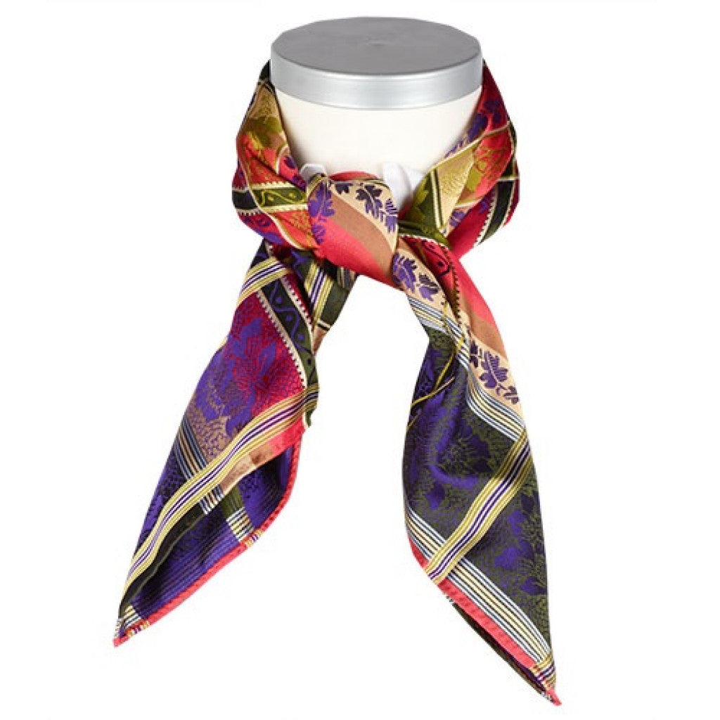 Silkeskjerf 70 x 70cm - Eufemia 045