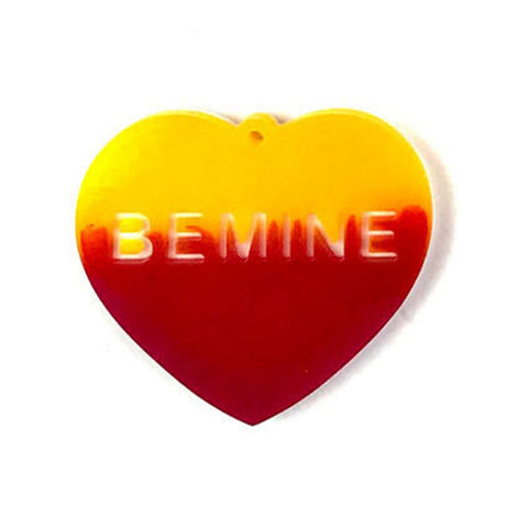 Silikonform 63x70x7mm - Anheng Hjerte Be Mine