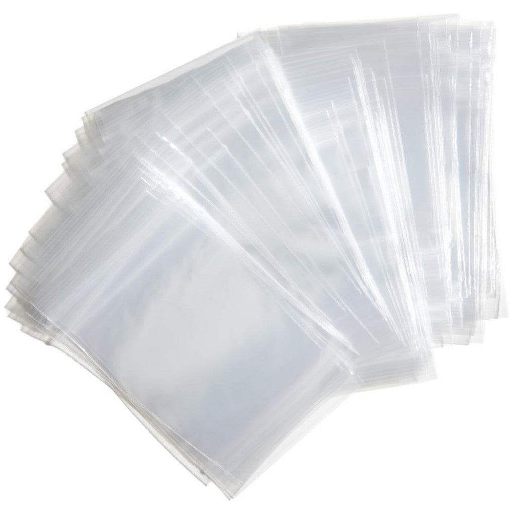 Lynlåsposer, Zip Lock 100stk - 7,5 x 10cm