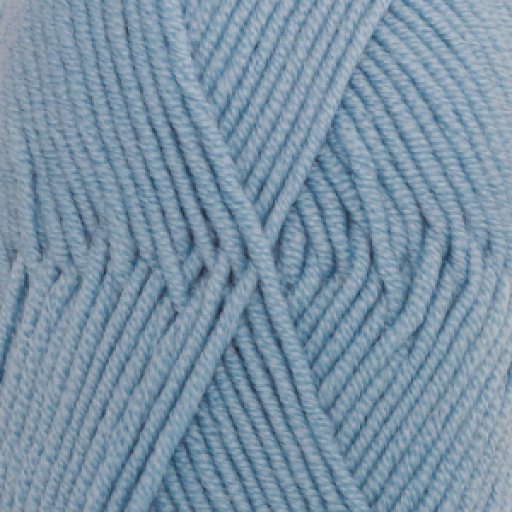 Merino Extra Fine Uni - 19 Lys Gråblå