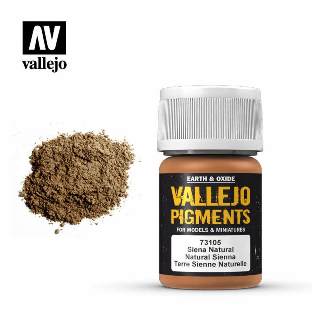 Vallejo - Pigment 73.105 - Natural Siena 35ml