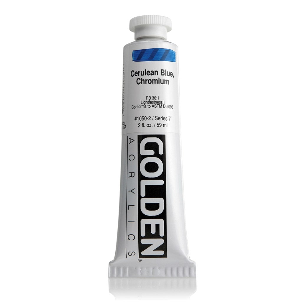 Golden - Heavy Body 59ml - 1050-2 Cerulean Blue Chrome