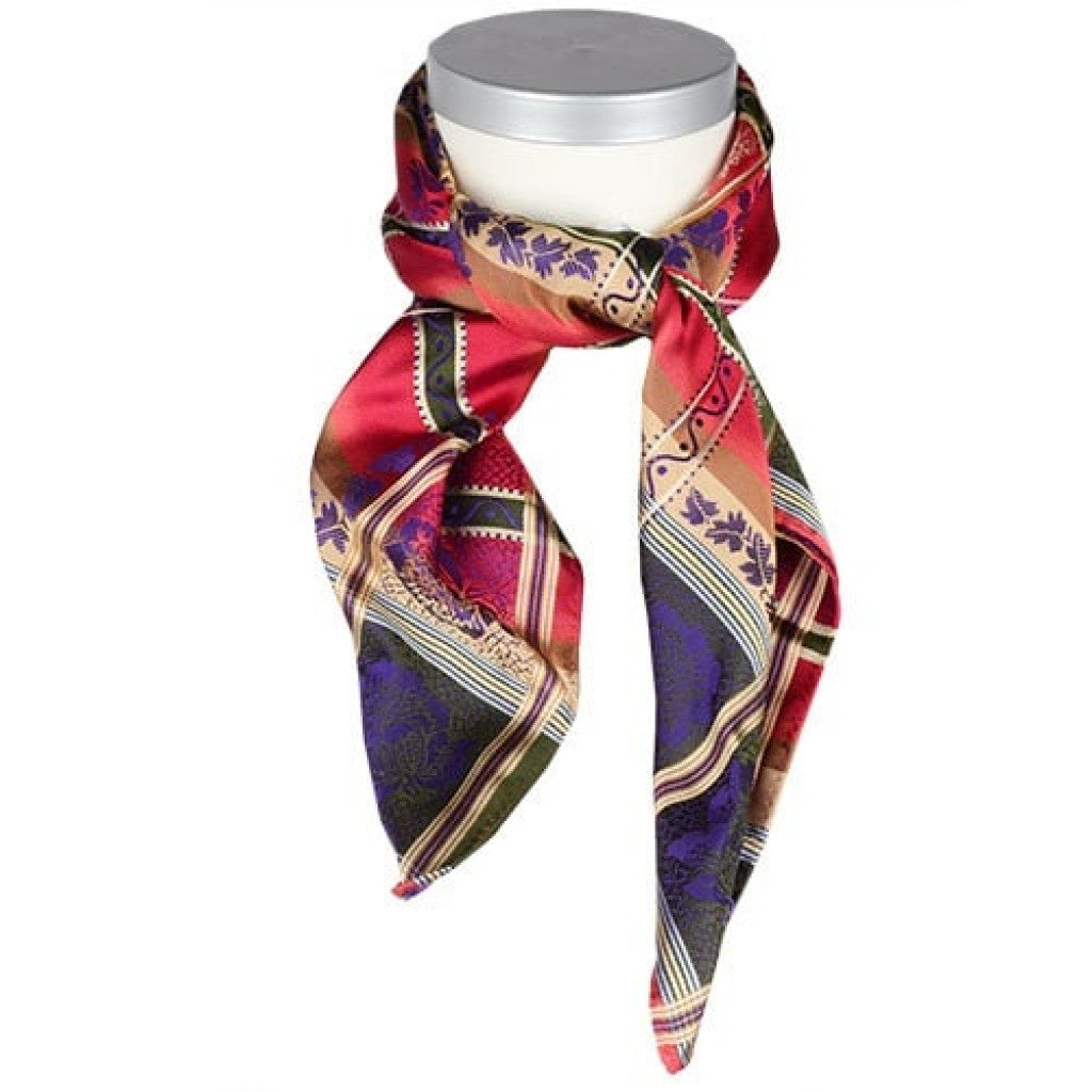 Silkeskjerf 70 x 70cm - Eufemia 037