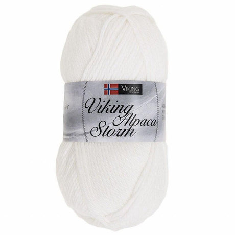 Alpaca Storm - 500 Hvit - HobbyHimmelen
