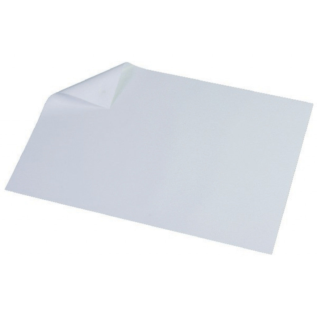 Glanspapir 80g 50x35cm 5stk hvid m.eurohænger